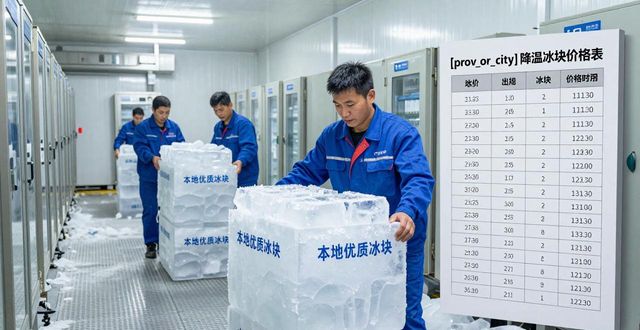 南京高淳降温冰块多少钱一吨？本地制冰厂报价来了